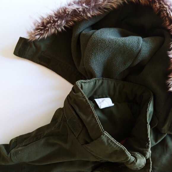 H&M Detachable Hood Winter Jacket 18-24 Months - Picture 3 of 8